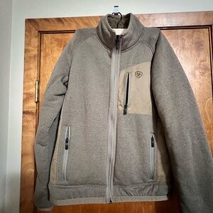 Ariat Gray and Tan Men's Jacket